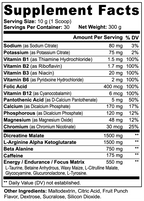 Nitric Shock Pre-Workout Powder (Fruit Punch) THRIXINE