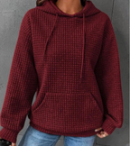 Women's Loose Casual Solid Color Long-sleeved Sweater Pi-Mart