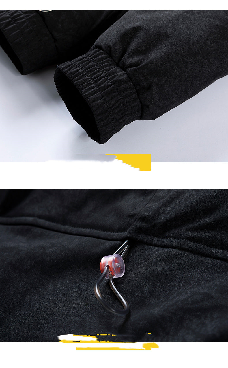 Winter Korean Version Of The Trend Coat Short Handsome Workwear Cotton Clothes Pi-Mart