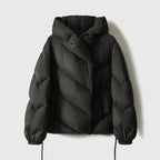 Hooded Small Puffer Jacket Coat Pi-Mart