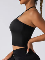 Crop Top With Built In Pads Sports Bras For Women - SJB-DIAMOND ELITES