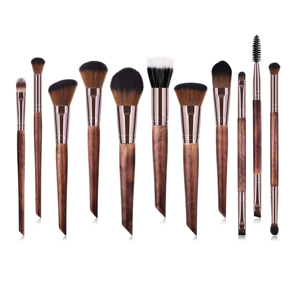 New 11 Makeup Set Tool Loose Powder Eyelash Brush Pi-Mart