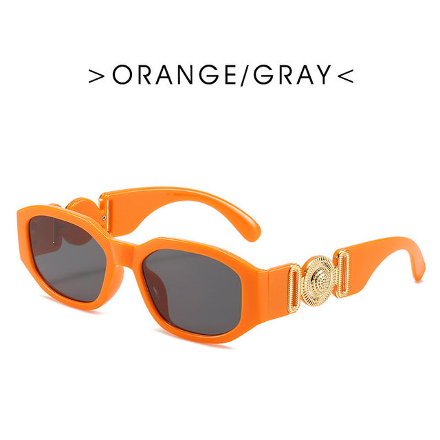 Retro Cutting Lens Gradient Square Sun Glasses UV400 - SJB-DIAMOND ELITES