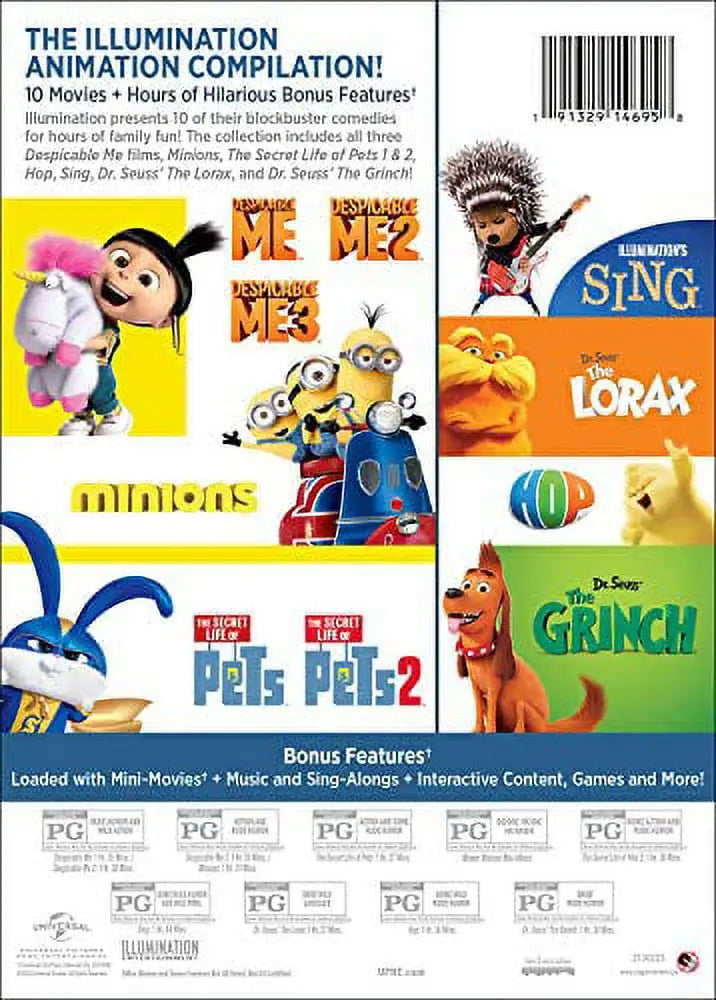 Illumination Presents: 10-Movie Collection (DVD)