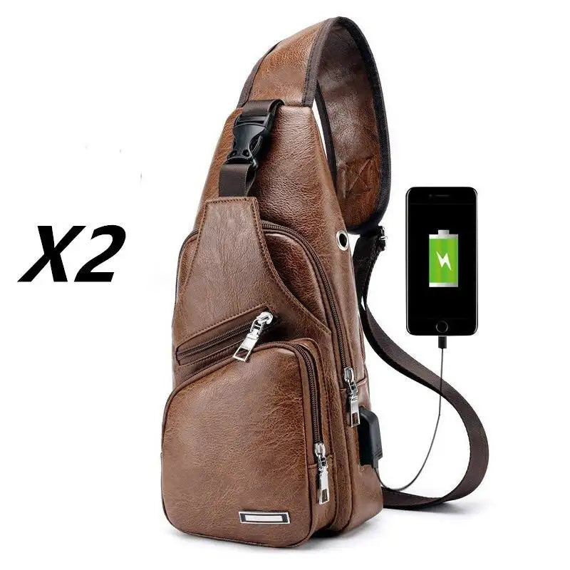 Waterproof casual one-shoulder messenger bag Lootquake LLC