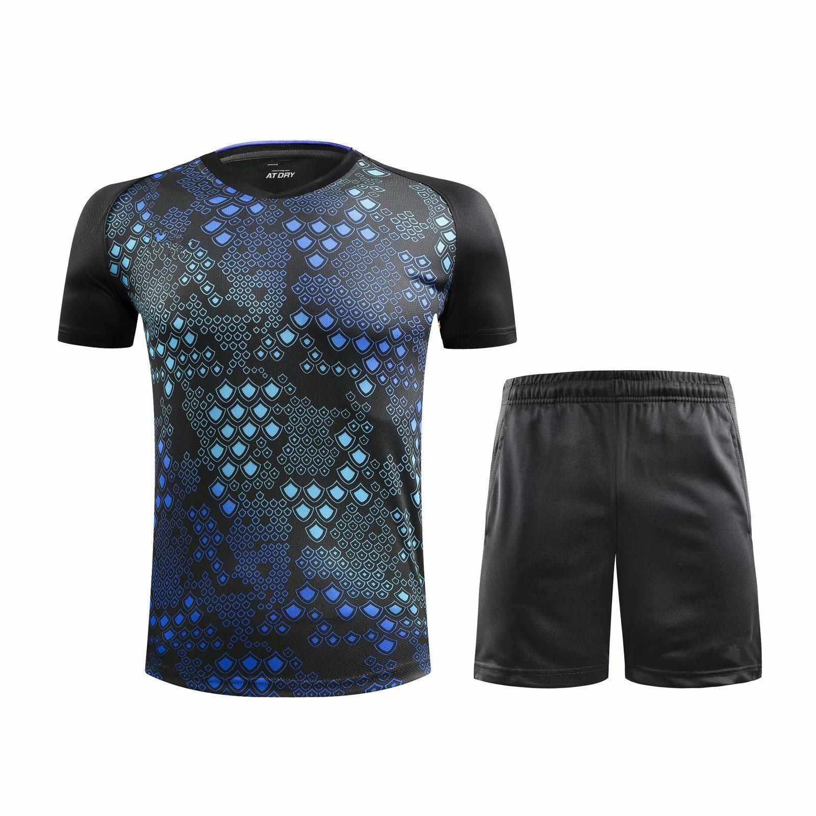 Badminton Clothes Outfit Men's And Women's Tennis Ball Badminton Sweat-absorbent Breathable Competition Training Clothes
