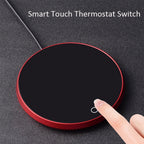 USB Coffee Mug Cup Warmer Milk Tea Water Cup Heating Electric Touch Pad Temperature Adjustable Hot Tea Maker Heater Warmer Pi-Mart