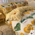 Green Four-piece Duvet Cover Pi-Mart