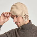 Thermal Knitting Woolen Cap Men's Fleece-lined Thickened Winter Trending Products Pi-Mart