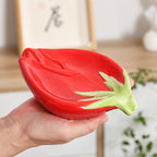 Rose Ceramic Soap Box Draining Household Pi-Mart