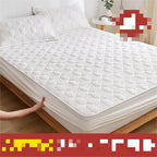 Non-slip Simmons Mattress Protective Cover Dustproof Bedspread Three-piece Set Pi-Mart