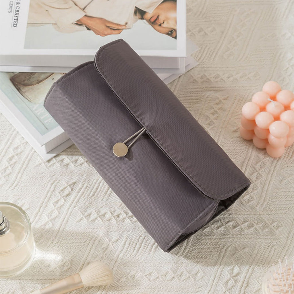 Travel makeup bag,Makeup bag organizers,Makeup bags small, makeup bag, makeup brush bag, storage bag multi-function, folding professional beauty makeup storage bag - SJB-DIAMOND ELITES