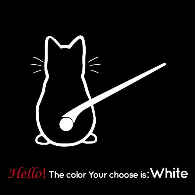 Cat Car Stickers - SJB-DIAMOND ELITES