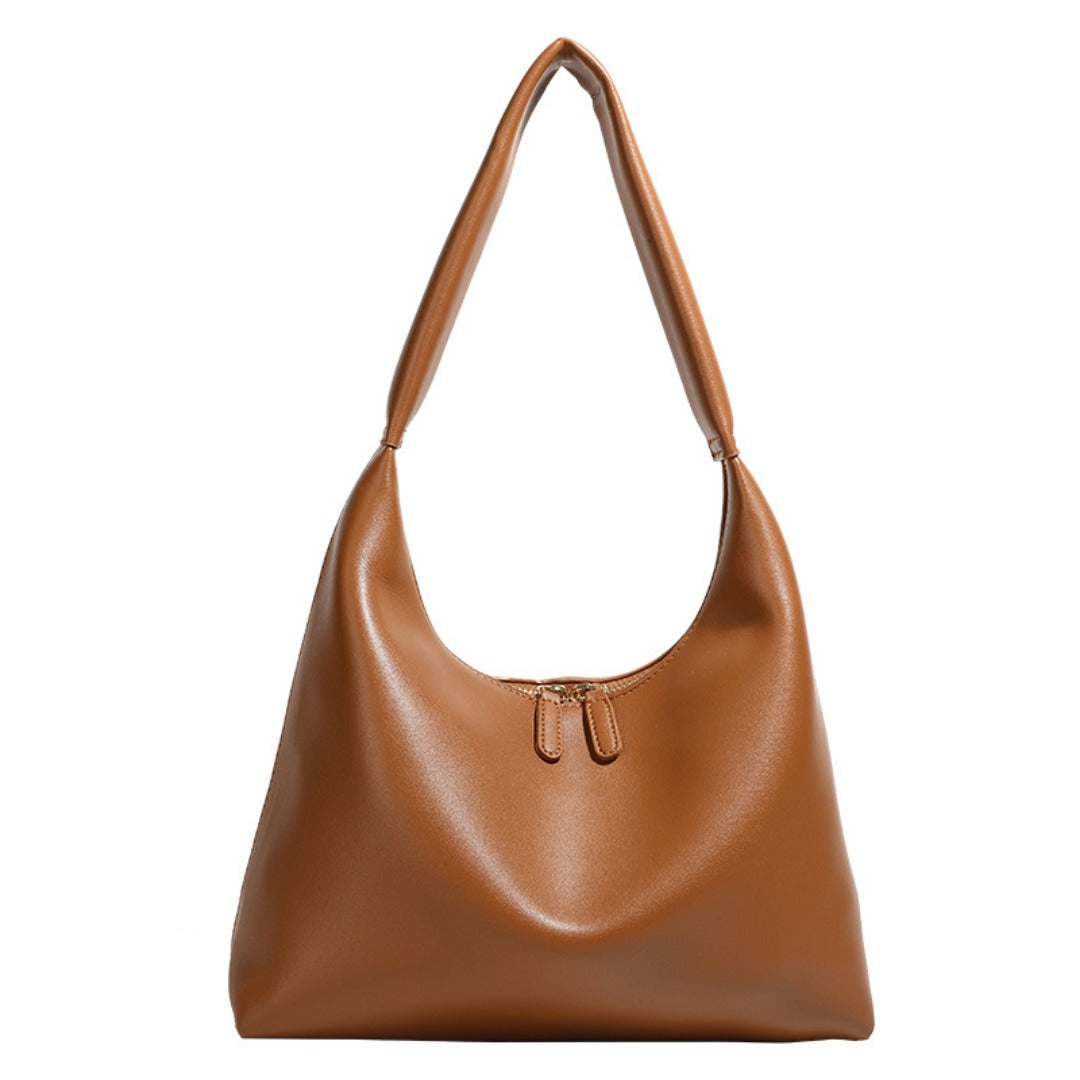 Simple versatile hobo bag for women, hand soft leather hobo bag, retro shoulder armpit bag - SJB-DIAMOND ELITES