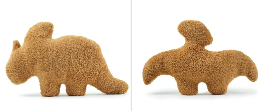 Chicken Block Dinosaur Plush Toy Pi-Mart