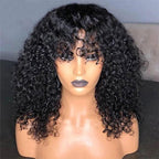 Afro Kinky Curly Short Bob Wigs Headband Wigs for Black Women Water Wave Synthetic Hair Wigs Wigs For Black Women Cosplay Wigs For Women Stevvex