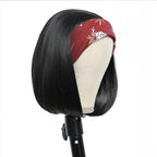 Afro Kinky Curly Short Bob Wigs Headband Wigs for Black Women Water Wave Synthetic Hair Wigs Wigs For Black Women Cosplay Wigs For Women Stevvex