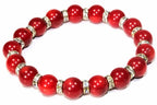 Agate Beaded Yoga Bracelet For Meditation And Healing