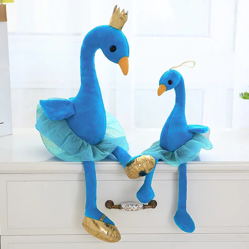 Cute Crown Ballerina Flamingo Swan Plush Toy Pi-Mart