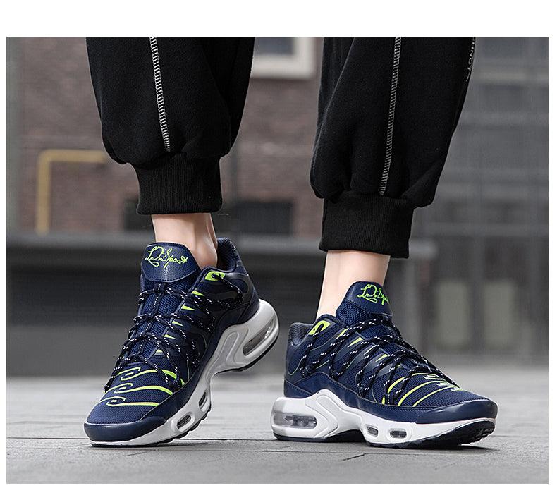 Air Cushion Mans Sport Running Shoes Breathable Sneakers Summer Tennis Outdoor Training Racing Lightweight Running Gym Sneakers Jogging Walking Mens Sneakers Stevvex