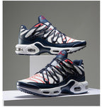 Air Cushion Mans Sport Running Shoes Breathable Sneakers Summer Tennis Outdoor Training Racing Lightweight Running Gym Sneakers Jogging Walking Mens Sneakers Stevvex