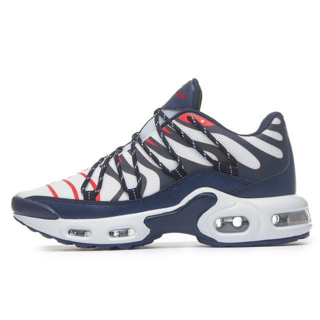 Air Cushion Mans Sport Running Shoes Breathable Sneakers Summer Tennis Outdoor Training Racing Lightweight Running Gym Sneakers Jogging Walking Mens Sneakers Stevvex