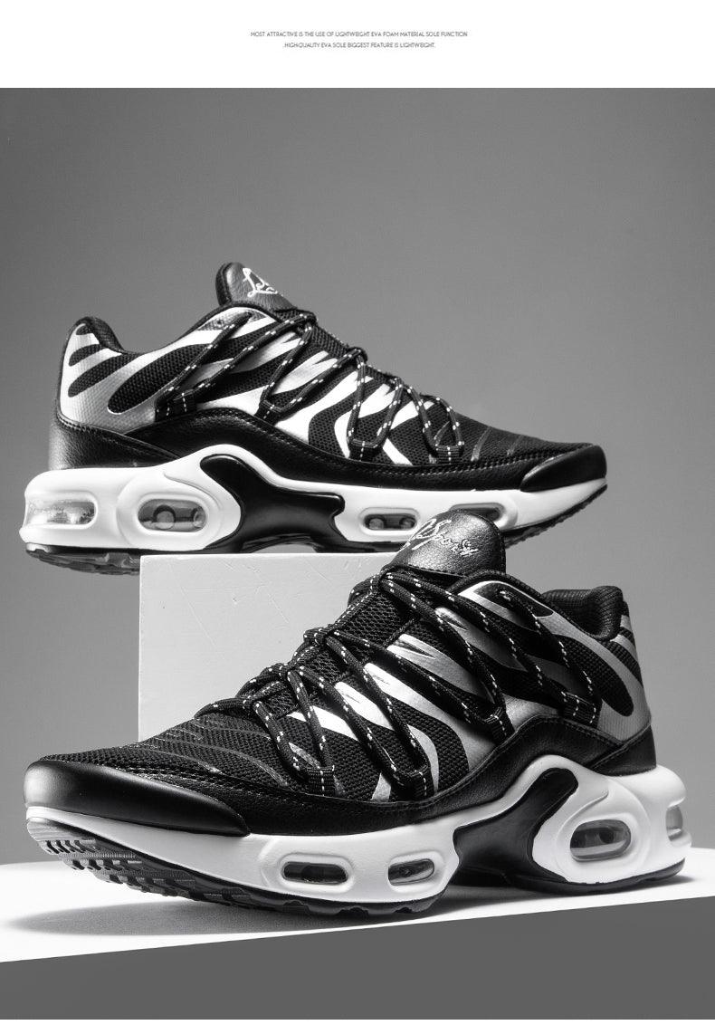 Air Cushion Mans Sport Running Shoes Breathable Sneakers Summer Tennis Outdoor Training Racing Lightweight Running Gym Sneakers Jogging Walking Mens Sneakers Stevvex