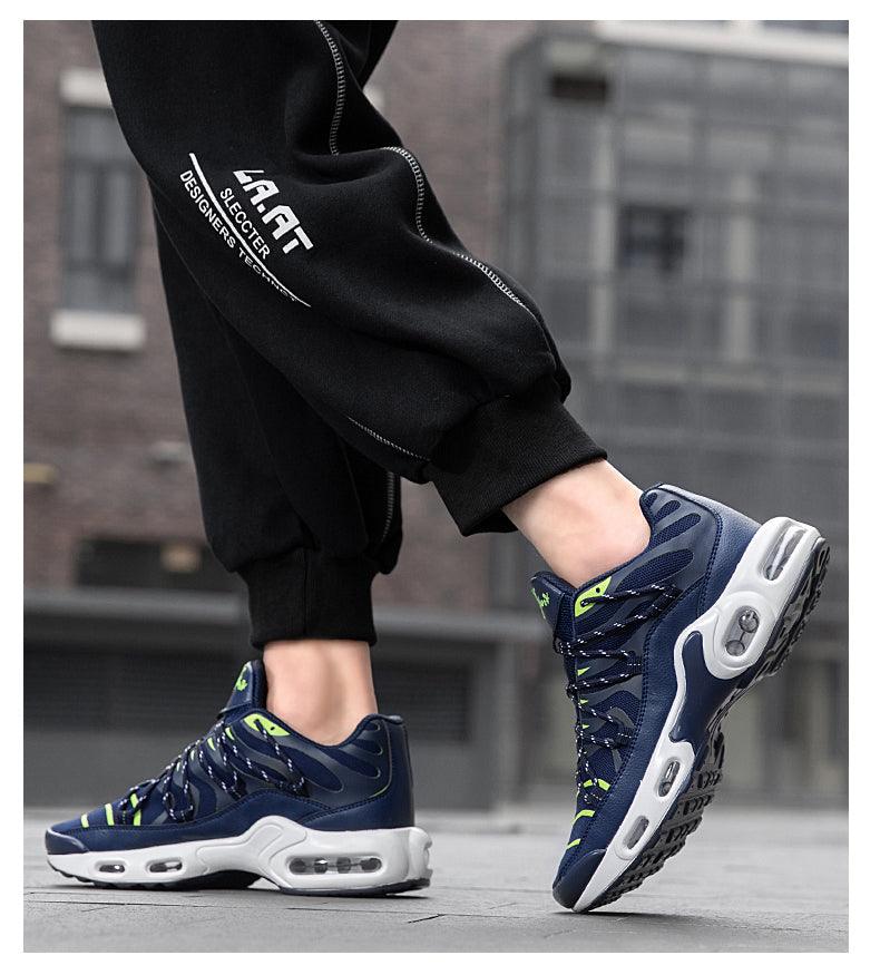 Air Cushion Mans Sport Running Shoes Breathable Sneakers Summer Tennis Outdoor Training Racing Lightweight Running Gym Sneakers Jogging Walking Mens Sneakers Stevvex