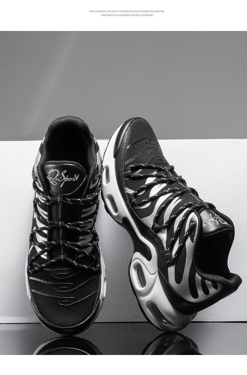 Air Cushion Mans Sport Running Shoes Breathable Sneakers Summer Tennis Outdoor Training Racing Lightweight Running Gym Sneakers Jogging Walking Mens Sneakers Stevvex