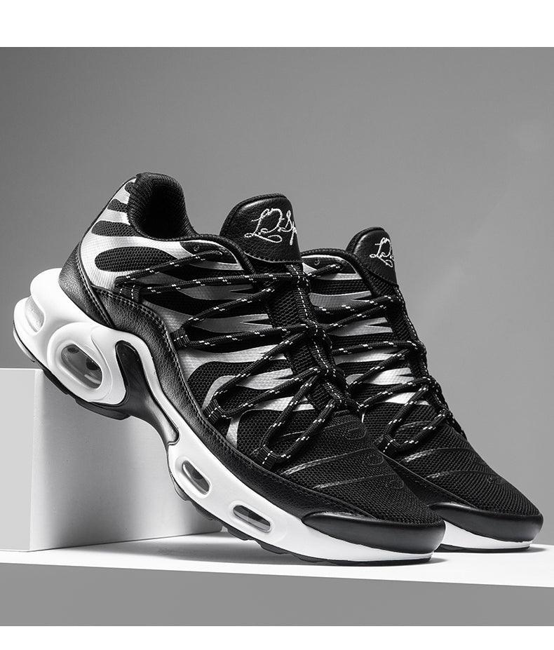 Air Cushion Mans Sport Running Shoes Breathable Sneakers Summer Tennis Outdoor Training Racing Lightweight Running Gym Sneakers Jogging Walking Mens Sneakers Stevvex