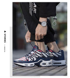 Air Cushion Mans Sport Running Shoes Breathable Sneakers Summer Tennis Outdoor Training Racing Lightweight Running Gym Sneakers Jogging Walking Mens Sneakers Stevvex