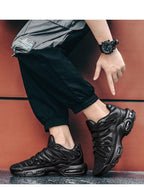Air Cushion Mens Comfortables Sneakers Breathable Non Slip Casual Lightweight Running Gym Sneakers Jogging Walking Couples Outdoor Gym Sport Mens Sneakers Stevvex
