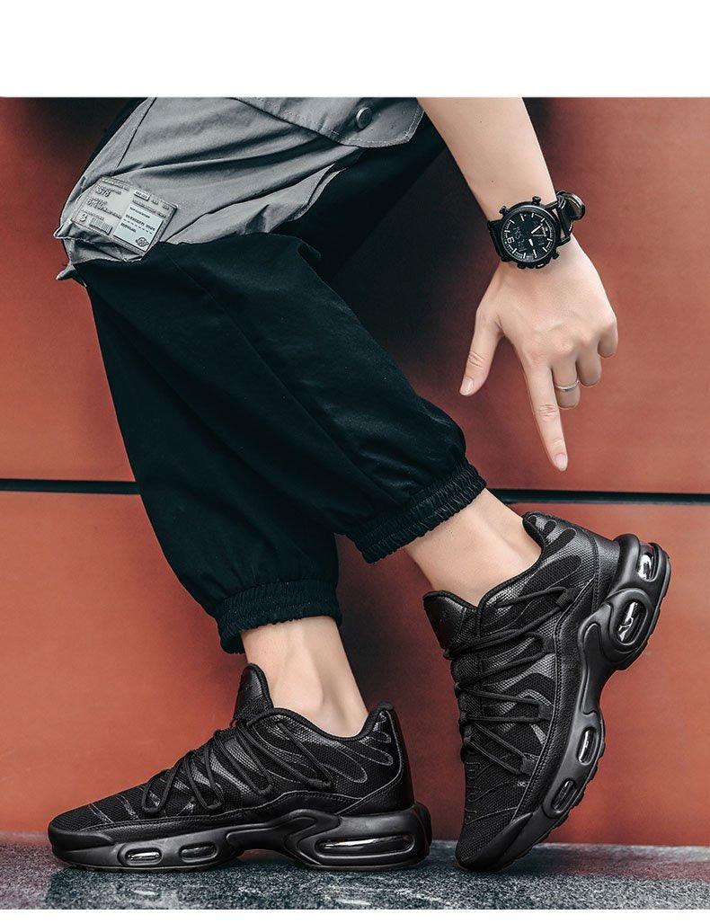 Air Cushion Mens Comfortables Sneakers Breathable Non Slip Casual Lightweight Running Gym Sneakers Jogging Walking Couples Outdoor Gym Sport Mens Sneakers Stevvex