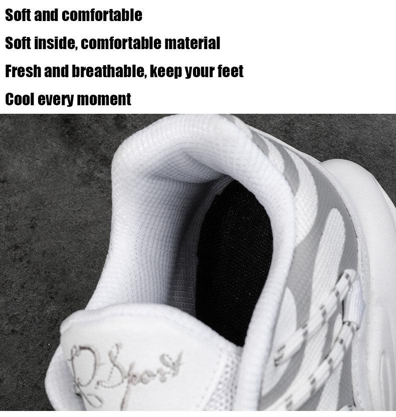 Air Cushion Mens Comfortables Sneakers Breathable Non Slip Casual Lightweight Running Gym Sneakers Jogging Walking Couples Outdoor Gym Sport Mens Sneakers Stevvex