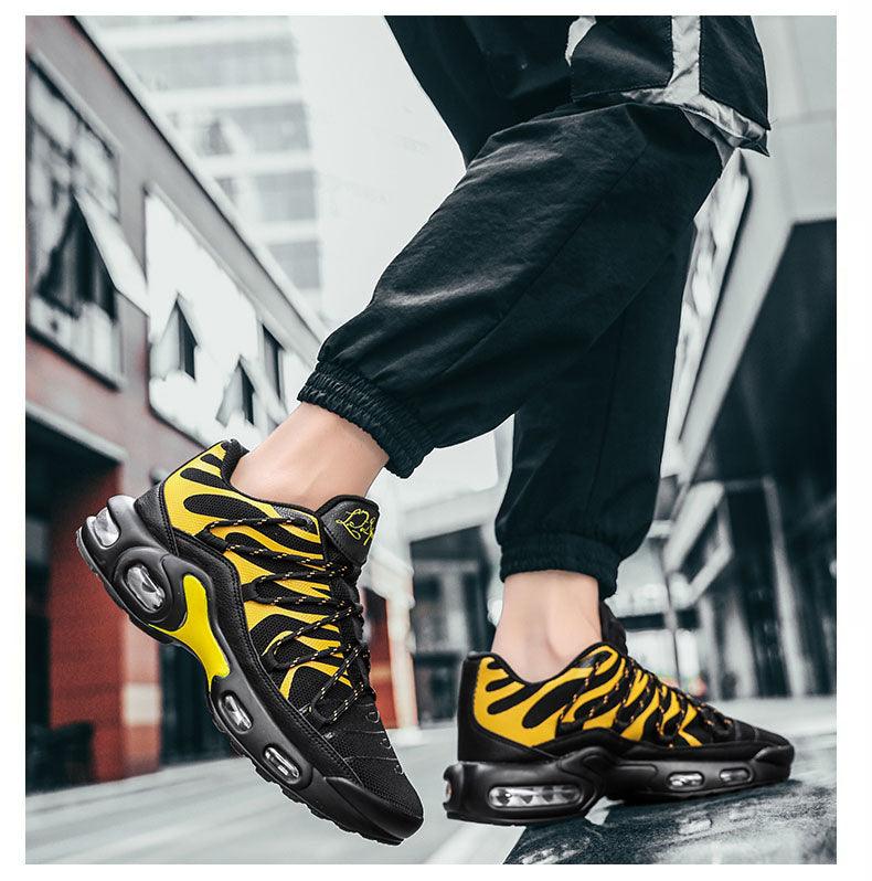 Air Cushion Mens Comfortables Sneakers Breathable Non Slip Casual Lightweight Running Gym Sneakers Jogging Walking Couples Outdoor Gym Sport Mens Sneakers Stevvex