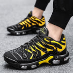 Air Cushion Mens Comfortables Sneakers Breathable Non Slip Casual Lightweight Running Gym Sneakers Jogging Walking Couples Outdoor Gym Sport Mens Sneakers Stevvex