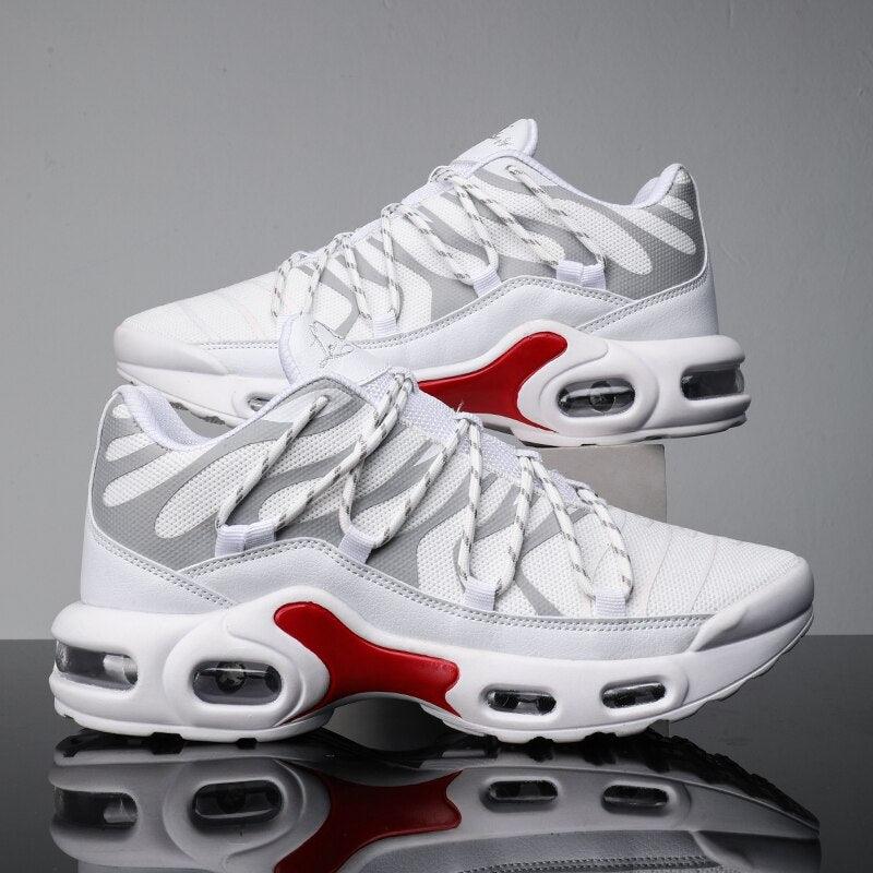 Air Cushion Mens Comfortables Sneakers Breathable Non Slip Casual Lightweight Running Gym Sneakers Jogging Walking Couples Outdoor Gym Sport Mens Sneakers Stevvex
