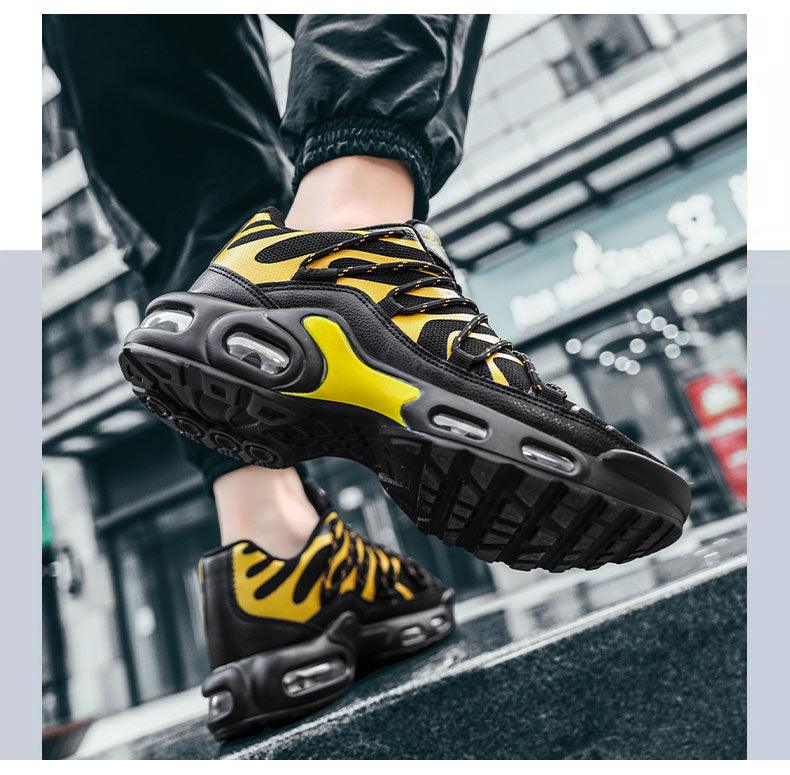 Air Cushion Mens Comfortables Sneakers Breathable Non Slip Casual Lightweight Running Gym Sneakers Jogging Walking Couples Outdoor Gym Sport Mens Sneakers Stevvex