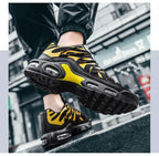 Air Cushion Mens Comfortables Sneakers Breathable Non Slip Casual Lightweight Running Gym Sneakers Jogging Walking Couples Outdoor Gym Sport Mens Sneakers Stevvex