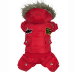 Air Force Inspired Four-Legged Pet Suit - Stylish Autumn And Winter Coats For Dogs Lootquake LLC
