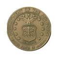 Air Force Service Medallion, Brass Air Force Medallion The Military Gift Store