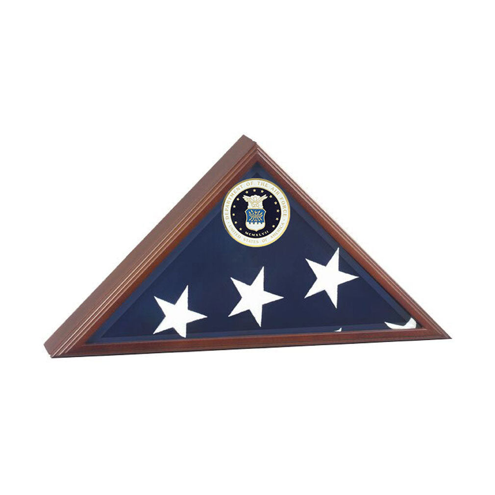 Extra Large American Burial Flag Case, Extra Large Vice Presidential Flag Case The Military Gift Store