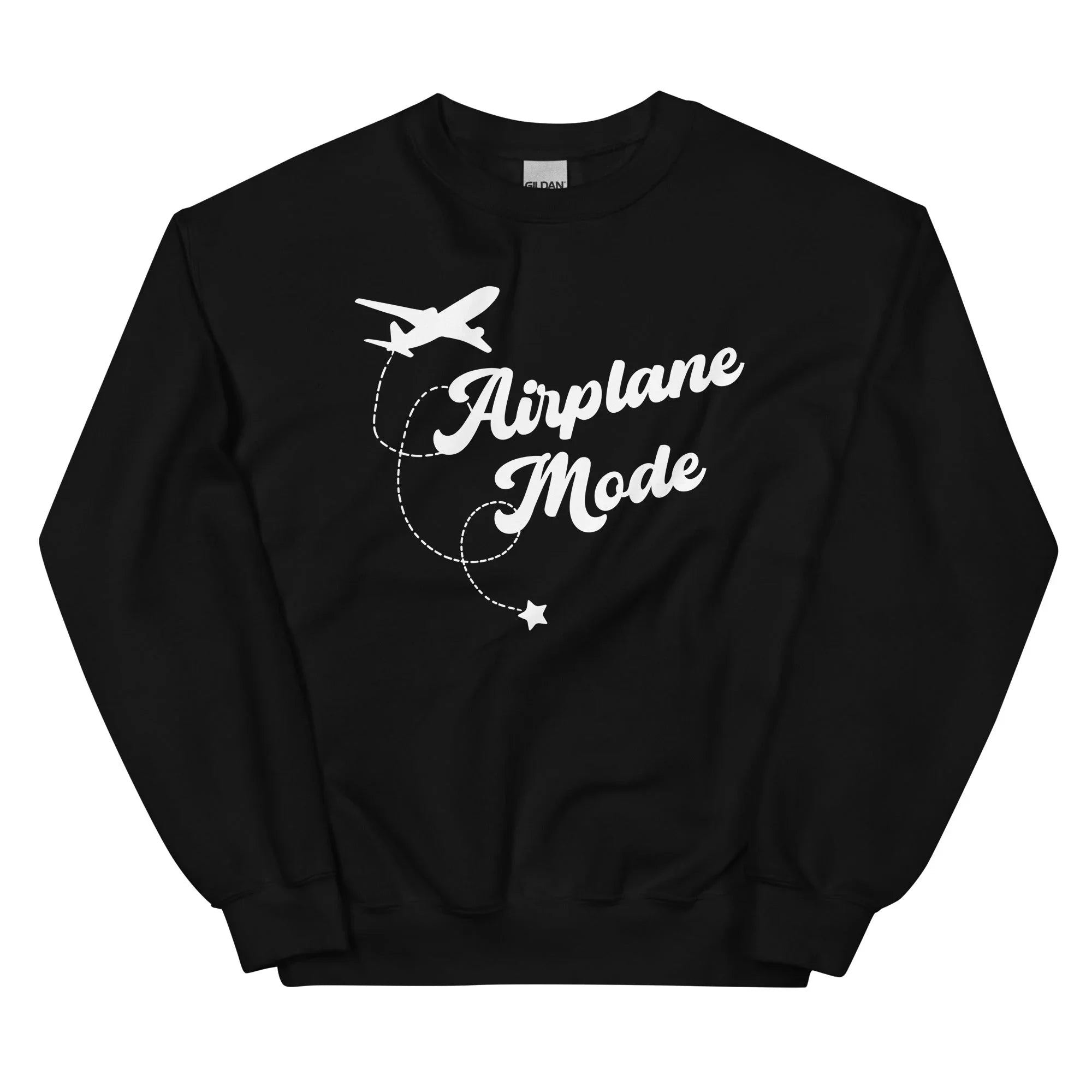 Airplane Mode Sweatshirt Peachy Sunday