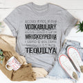 Alcohol Is Not In My Vodkabulary Tee Peachy Sunday