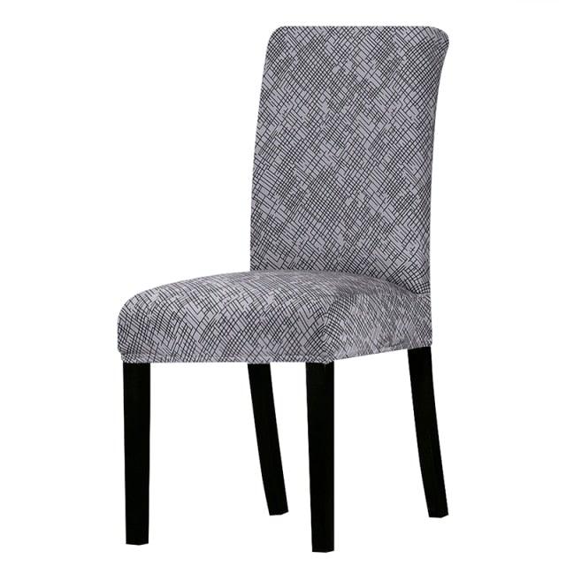 All black flower printed Chair Cover Washable Removable big elastic seat Covers Slipcovers Stretch for banquet hotel arm wedding Stevvex