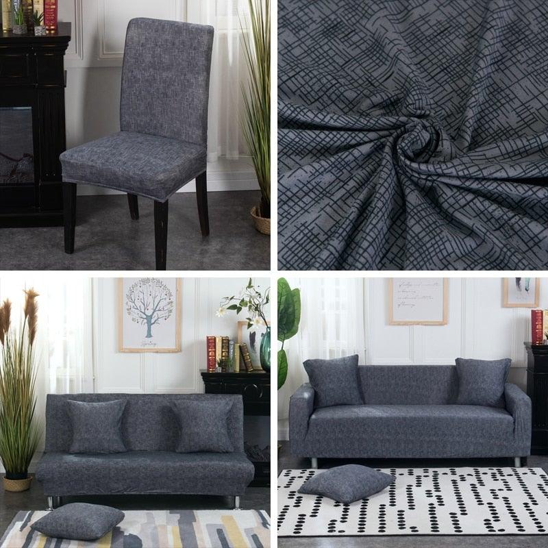 All black flower printed Chair Cover Washable Removable big elastic seat Covers Slipcovers Stretch for banquet hotel arm wedding Stevvex