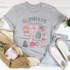 All Booked For Christmas Tee
