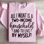 All I Want Sweatshirt Peachy Sunday