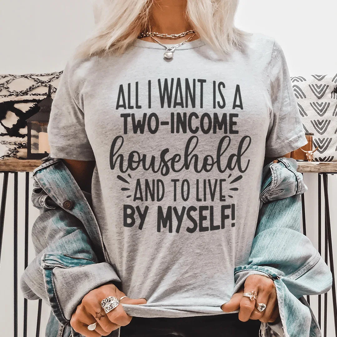 All I Want Tee Peachy Sunday