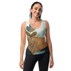 Womens Stretch Fit Tank Top - Boho Style Print 3 - SJB-DIAMOND ELITES
